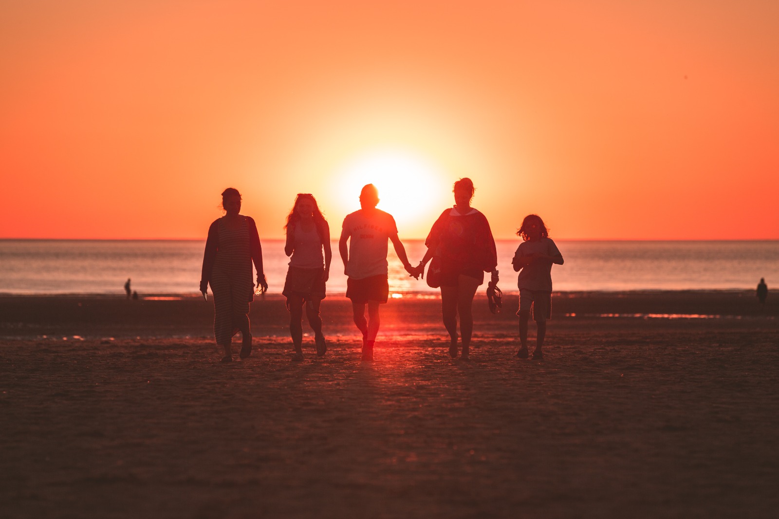 family sunset