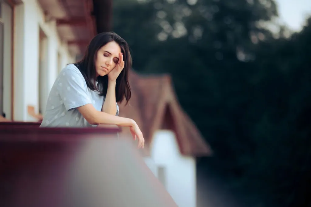 woman struggling with perfectionism