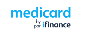 Medicard logo with a transparent background